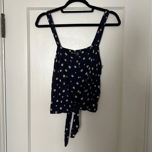 NWOT Madewell tie blouse